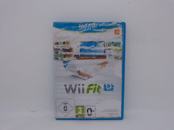 Wii fit u jaquette abimée