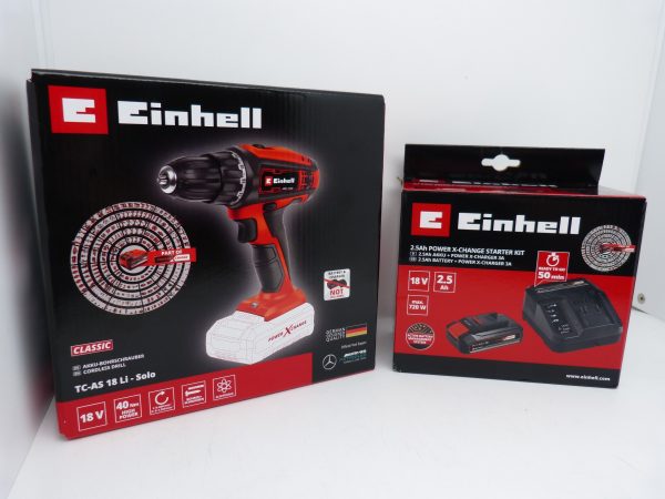 Perceuse visseuse Einhell TC-AS 18 + batterie NEUFS
