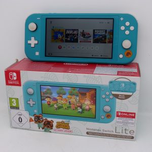 Console Nintendo Switch lite édition animal crossing