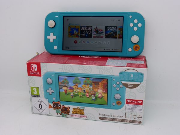 Console Nintendo Switch lite édition animal crossing