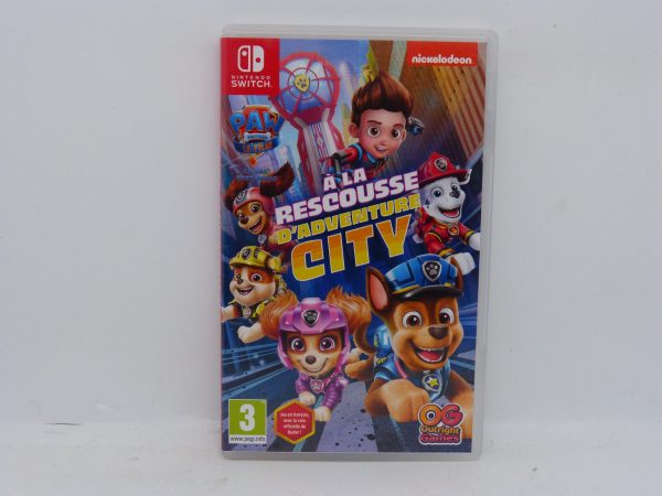 Paw patrol la pat patrouille à la rescousse d'aventure city