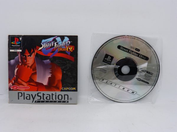 Street fighter ex plus alpha CD et notice sans boitier