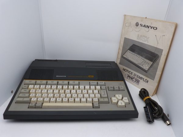 Console MSX Sanyo fonctionnelle