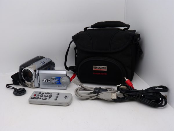 Caméra JVC GZ-MG21E + télécommande + carte SD 16Go