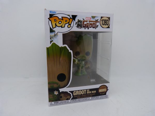 Pop we are groot 1393 groot as iron man