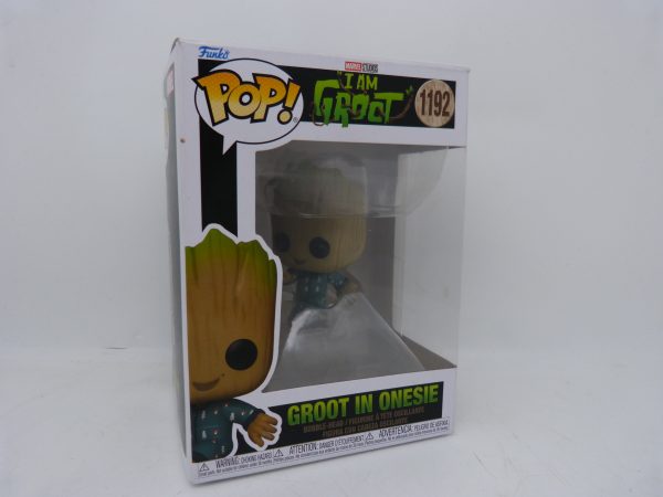 Pop I am groot 1192 groot in onesie