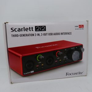 Interface audio Scarlett 2i2 focusrite