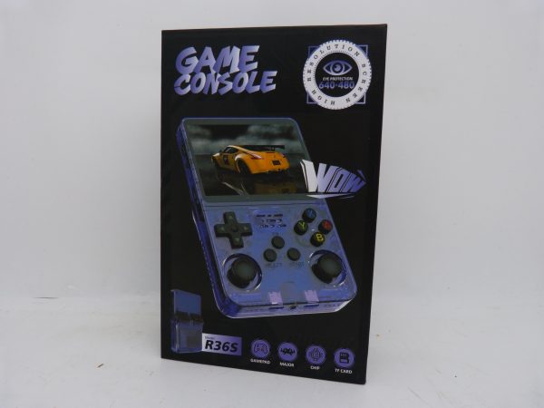 Console de jeu retro R36S 128Go rouge NEUVE