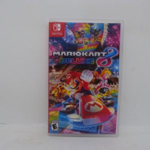 Mario kart 8 deluxe jaquette réimprimée