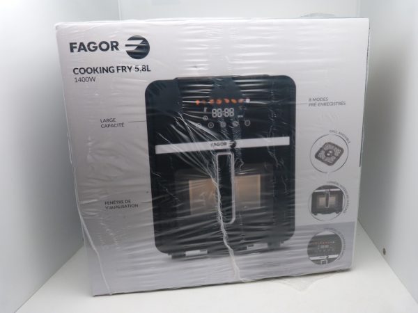 Airfryer Fagor cooking fry 5,8L 1400W NEUF