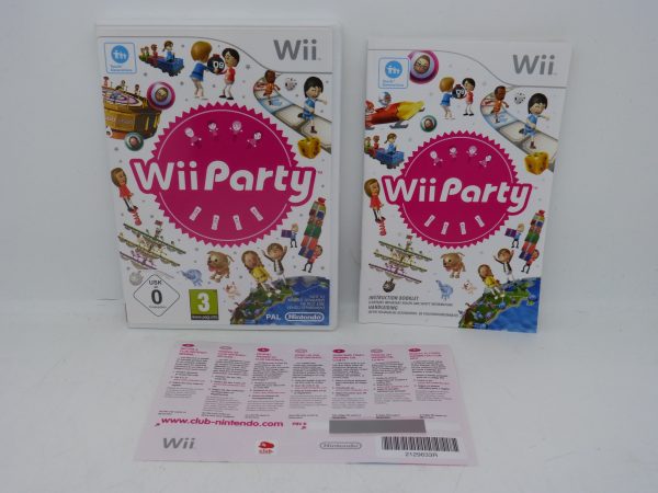 Wii party + code Nintendo non gratté