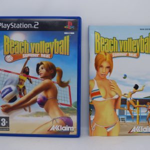 Summer heat beach volleyball