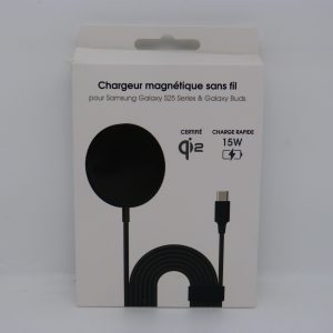 Chargeur magnétique sans fil Samsung S25