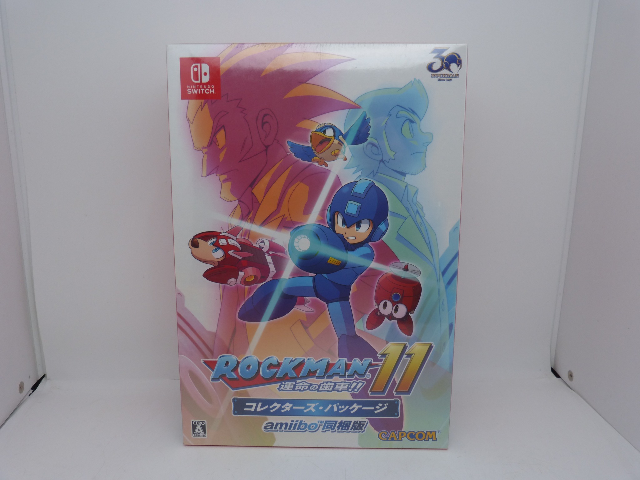 Megaman 11 Rockman NEUF édition collector RARE, pack avec amiibo
