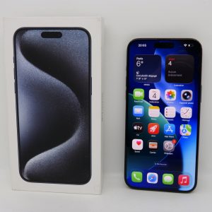 Iphone 15 pro max 256Go tous opérateurs vitre arrière cassée