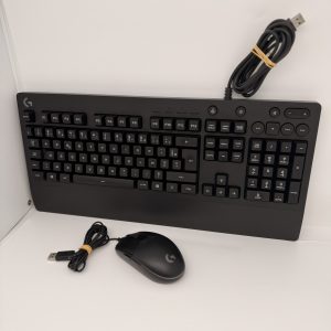 Clavier + souris Logitech G213 + souris Logitech G203