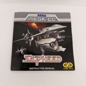 Notice Sega Mega cd Silpheed