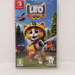 Leo le chat pompier NEUF