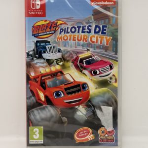 Blaze et les monster machines pilotes de moteur city NEUF