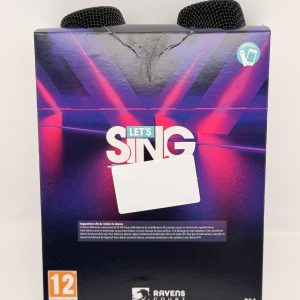 2 micros let's sing neufs