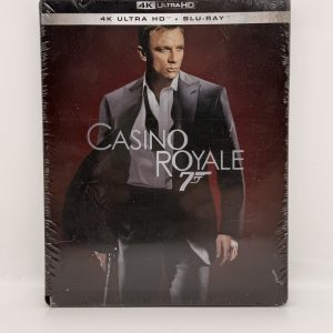 Casino royale steelbook bluray 4k ultra NEUF