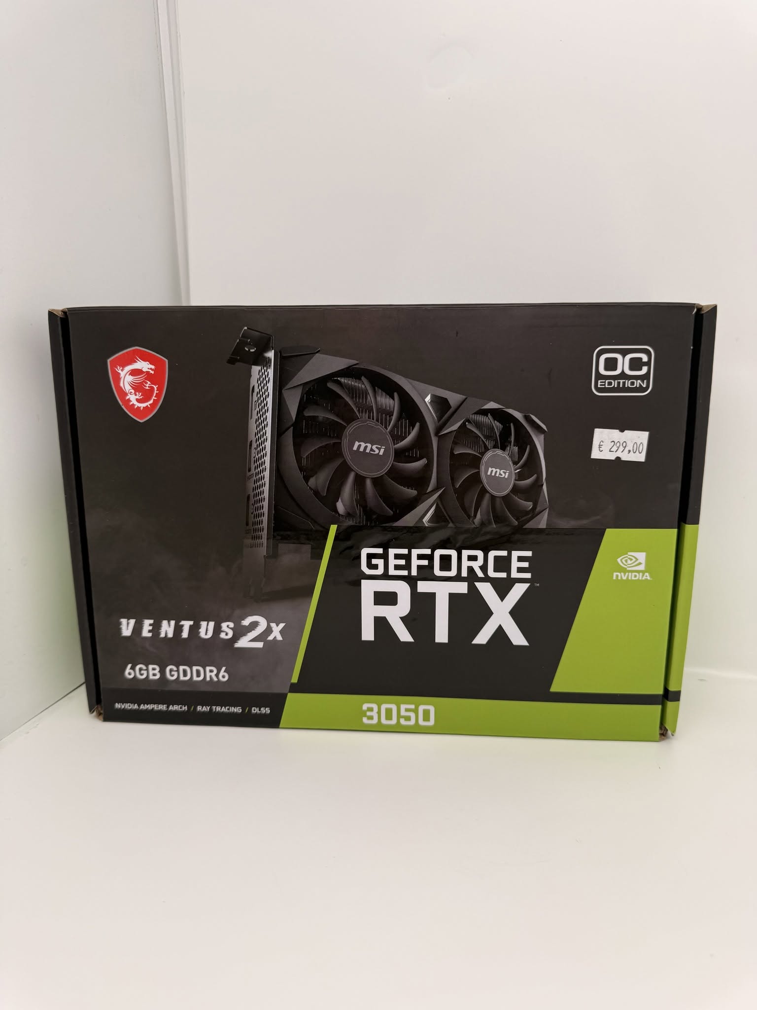 Carte graphique MSI Ventus 2x GeForce RTX 3050 6 Go OC
