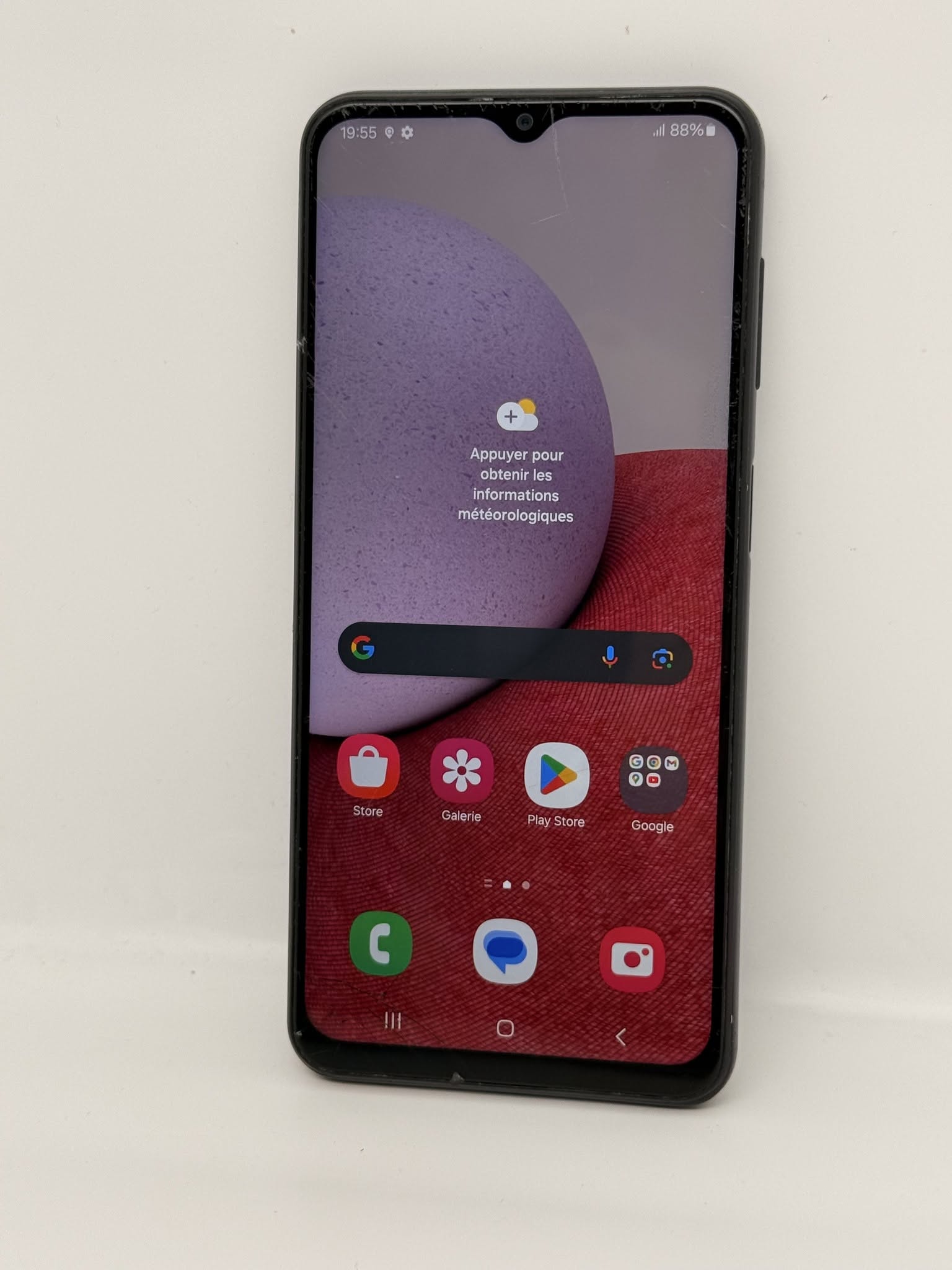 Samsung A13 64Go avec fissures