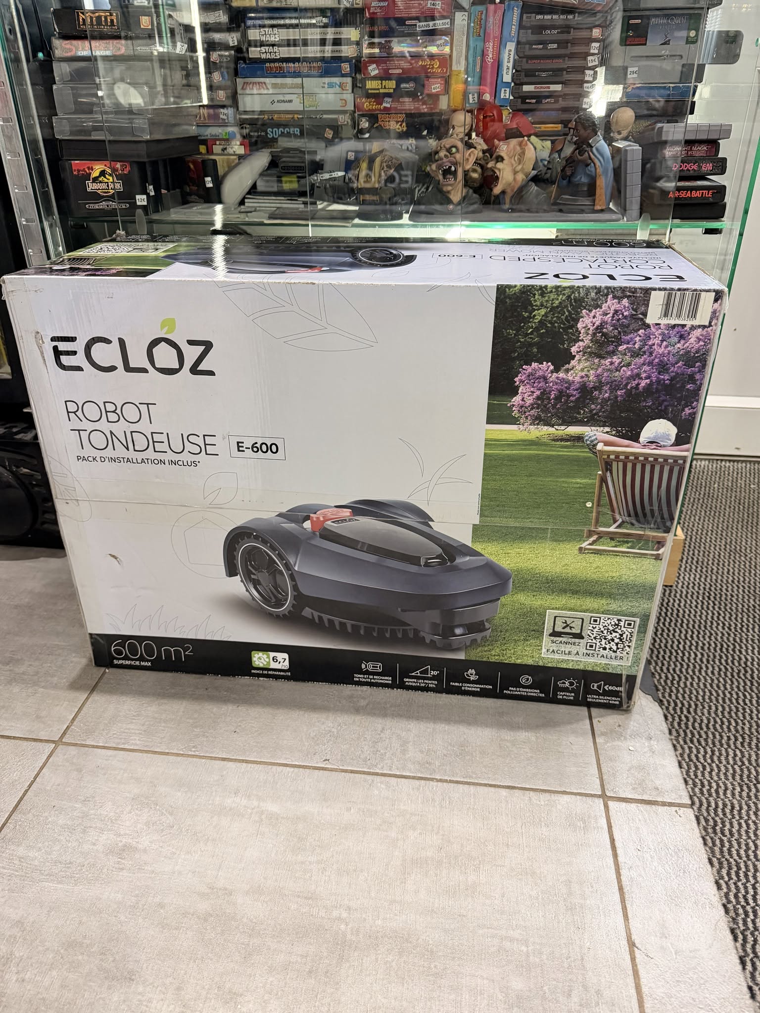 Robot tondeuse NEUVE Ecloz E-600