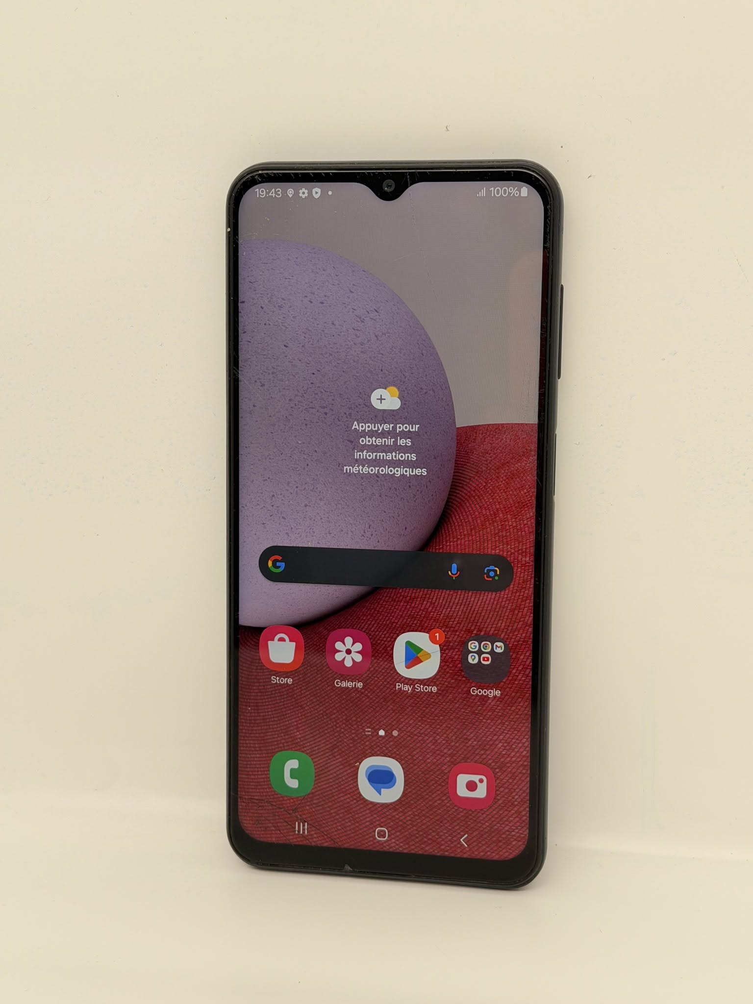 Samsung A13 64Go avec fissures tous opérateurs